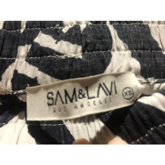 EUC Anthropologie Sam & Lavi abstract printed Joggers sz xs - Picture 4 of 4